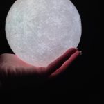 3D 7 Color Changing Touch Sensor Moon Night | 15 cm with Stand photo review